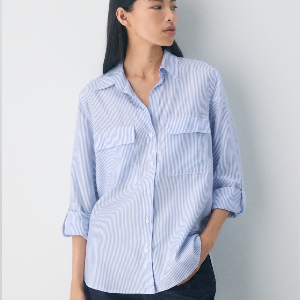 Babaton Utility Striped Shirt